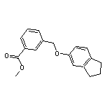 methyl 3-[(2,3-dihydro-1H-inden-5-yloxy)methyl]benzoate