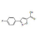 3-(4-Fluorophenyl)isoxazole-5-carboxylic Acid