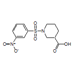 1-[(3-Nitrophenyl)sulfonyl]piperidine-3-carboxylic Acid