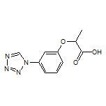 2-[3-(1H-Tetrazol-1-yl)phenoxy]propanoic Acid
