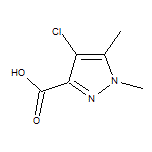 4-Chloro-1,5-dimethyl-1H-pyrazole-3-carboxylic Acid
