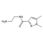 N-(2-aminoethyl)-1,5-dimethyl-1H-pyrazole-3-carboxamide