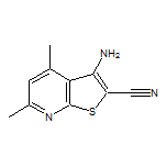 3-Amino-4,6-dimethylthieno[2,3-b]pyridine-2-carbonitrile
