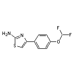 4-[4-(Difluoromethoxy)phenyl]thiazol-2-amine