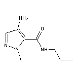 4-amino-1-methyl-N-propyl-1H-pyrazole-5-carboxamide
