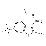 Ethyl 2-Amino-6-(tert-butyl)benzo[b]thiophene-3-carboxylate