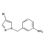 3-[(4-Bromo-1-pyrazolyl)methyl]aniline Hydrochloride