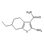 2-Amino-6-ethyl-4,5,6,7-tetrahydrobenzo[b]thiophene-3-carboxamide