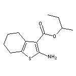 sec-butyl 2-amino-4,5,6,7-tetrahydro-1-benzothiophene-3-carboxylate