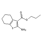 propyl 2-amino-4,5,6,7-tetrahydro-1-benzothiophene-3-carboxylate