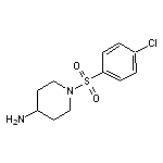 1-[(4-chlorophenyl)sulfonyl]piperidin-4-amine