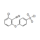 4-(3-Chloro-2-cyanophenoxy)benzene-1-sulfonyl Chloride