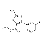 ethyl 2-amino-4-(3-fluorophenyl)-1,3-thiazole-5-carboxylate