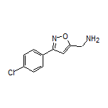 3-(4-Chlorophenyl)isoxazole-5-methanamine