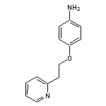 [4-(2-pyridin-2-ylethoxy)phenyl]amine HCl