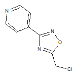 4-[5-(Chloromethyl)-1,2,4-oxadiazol-3-yl]pyridine