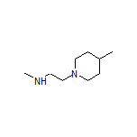 N-Methyl-2-(4-methyl-1-piperidyl)ethanamine