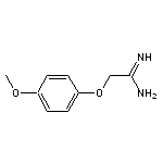 2-(4-methoxyphenoxy)ethanimidamide