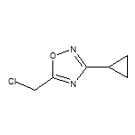 5-(Chloromethyl)-3-cyclopropyl-1,2,4-oxadiazole