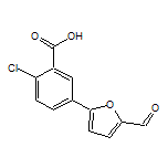 2-Chloro-5-(5-formyl-2-furyl)benzoic acid