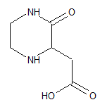 2-(3-Oxo-2-piperazinyl)acetic Acid