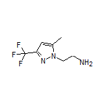 2-[5-Methyl-3-(trifluoromethyl)-1-pyrazolyl]ethanamine