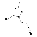3-(5-Amino-3-methyl-1H-pyrazol-1-yl)propanenitrile