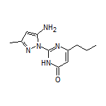 2-(5-Amino-3-methyl-1H-pyrazol-1-yl)-6-propylpyrimidin-4(3H)-one
