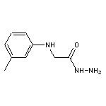 2-[(3-methylphenyl)amino]acetohydrazide
