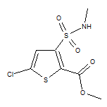 Methyl 5-Chloro-3-[(methylamino)sulfonyl]thiophene-2-carboxylate