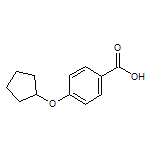 4-(Cyclopentyloxy)benzoic Acid