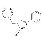 1-Benzyl-3-phenyl-1H-pyrazol-5-amine