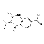 3-Isopropyl-2,4-dioxo-1,2,3,4-tetrahydroquinazoline-7-carboxylic Acid