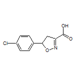 5-(4-Chlorophenyl)-4,5-dihydroisoxazole-3-carboxylic Acid