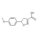 5-(4-Methoxyphenyl)-4,5-dihydroisoxazole-3-carboxylic Acid