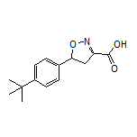 5-[4-(tert-Butyl)phenyl]-4,5-dihydroisoxazole-3-carboxylic Acid