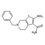 2-amino-6-benzyl-4,5,6,7-tetrahydrothieno[2,3-c]pyridine-3-carboxamide