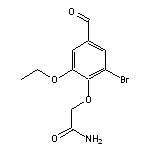 2-(2-bromo-6-ethoxy-4-formylphenoxy)acetamide