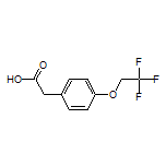 [4-(2,2,2-Trifluoroethoxy)phenyl]acetic Acid