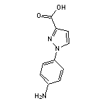 1-(4-aminophenyl)-1H-pyrazole-3-carboxylic acid HCl