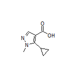 5-Cyclopropyl-1-methyl-1H-pyrazole-4-carboxylic Acid
