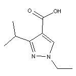 1-ethyl-3-isopropyl-1H-pyrazole-4-carboxylic acid