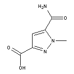 5-(aminocarbonyl)-1-methyl-1H-pyrazole-3-carboxylic acid