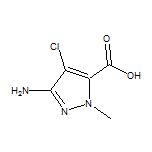 3-Amino-4-chloro-1-methyl-1H-pyrazole-5-carboxylic Acid