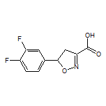 5-(3,4-Difluorophenyl)-4,5-dihydroisoxazole-3-carboxylic Acid