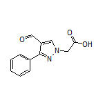 2-(4-Formyl-3-phenyl-1-pyrazolyl)acetic Acid