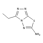 3-ethyl[1,2,4]triazolo[3,4-b][1,3,4]thiadiazol-6-amine