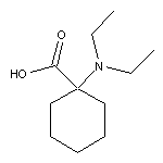1-(diethylamino)cyclohexanecarboxylic acid