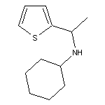 N-(1-thien-2-ylethyl)cyclohexanamine