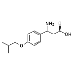 3-amino-3-(4-isobutoxyphenyl)propanoic acid